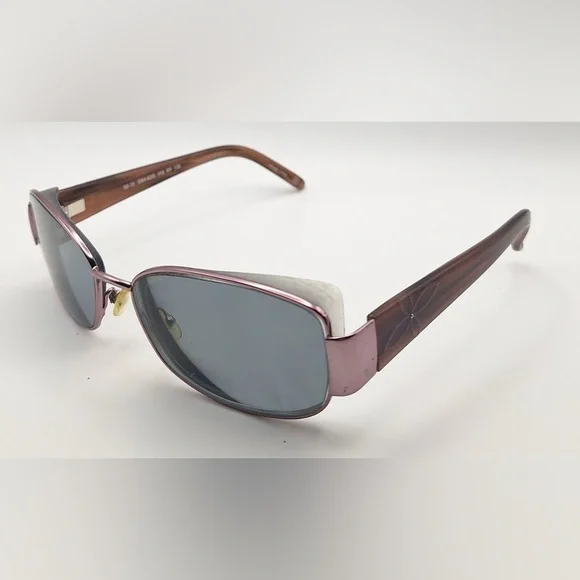 Saks Fifth Avenue S5A42/S Pink Oval Sunglasses Frames Only - Picture 2 of 8